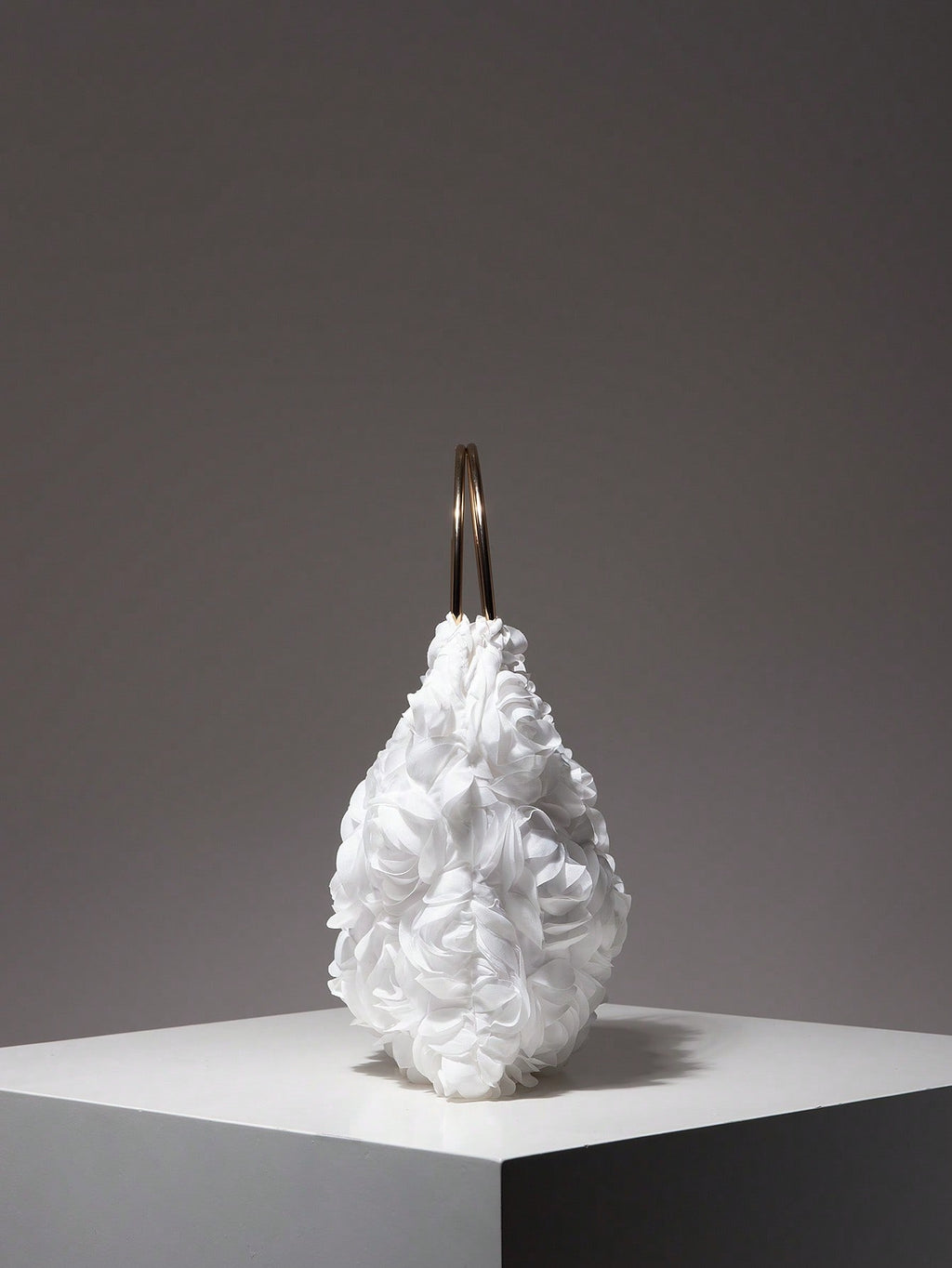 Exquisite Floral Bag For Women. White