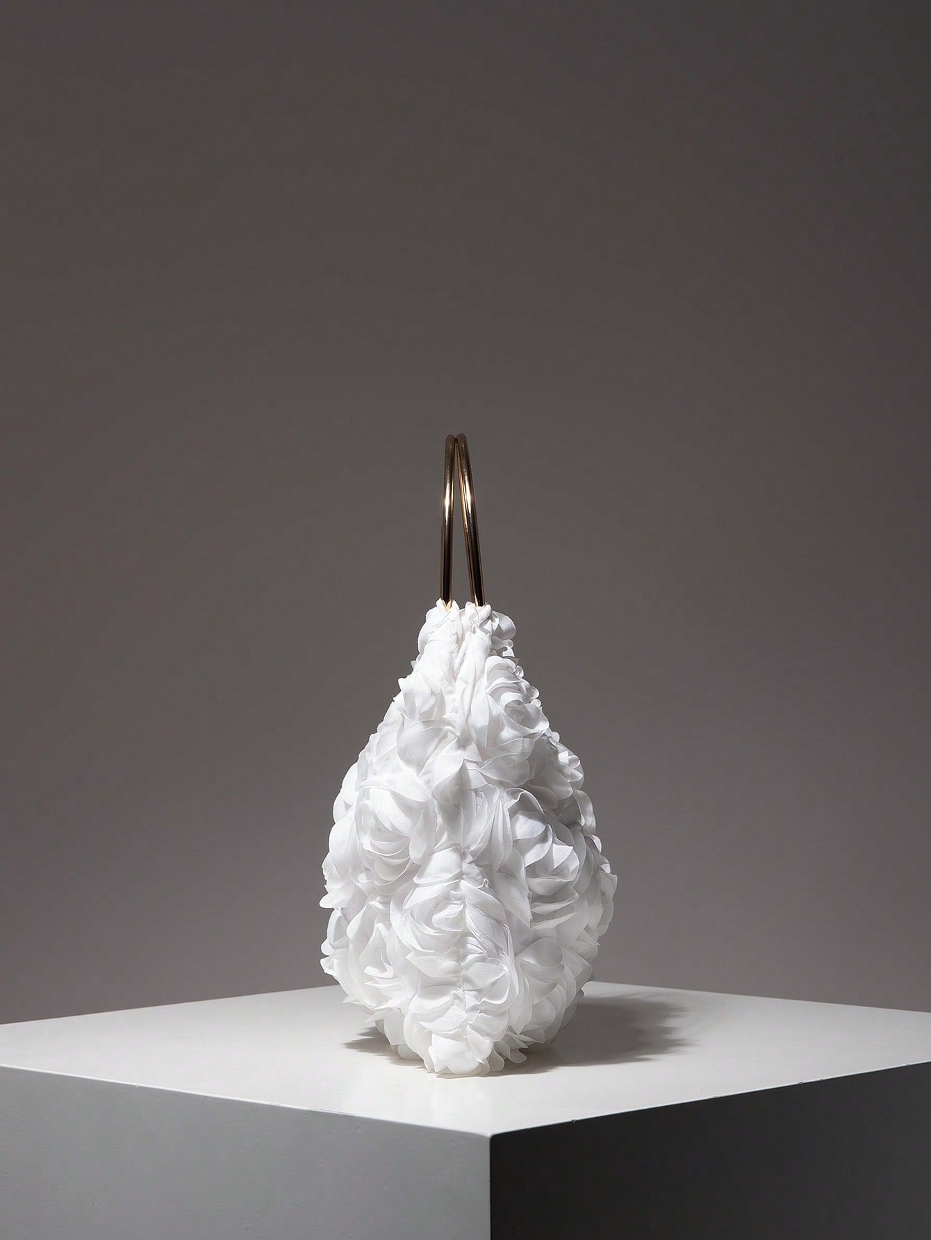 Exquisite Floral Bag For Women. White